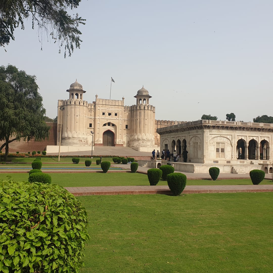 The Lahore Fort, also called Shahi Qila